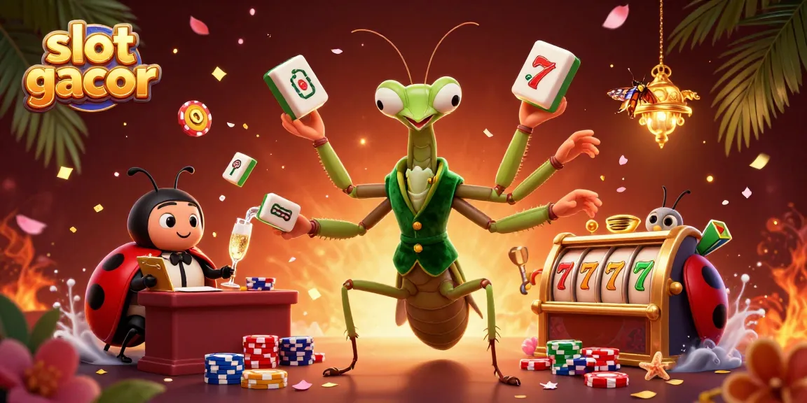 Experience the excitement of slot gacor with vibrant characters and dynamic gaming elements.