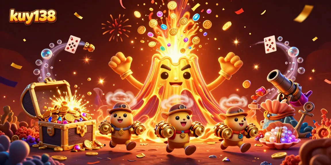 Gali kemenangan slots di kuy138 dengan magma berapi dan harta berlimpah