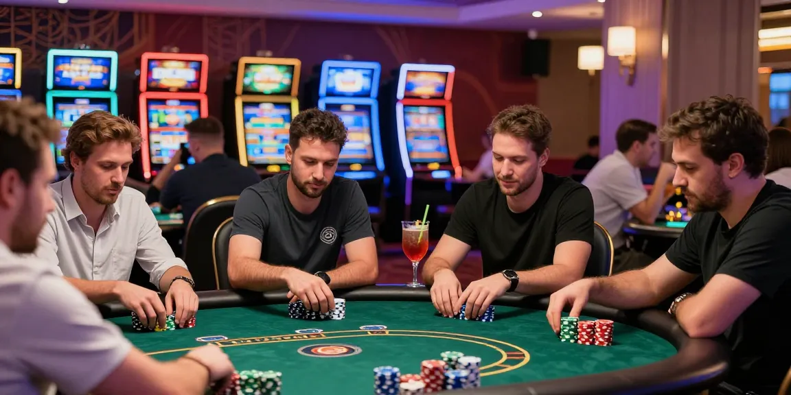 Players enjoying a thrilling gambling experience at rajaberas88 casino.