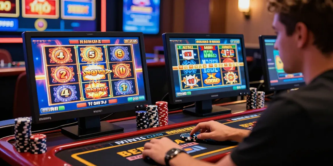 Pengalaman bermain slot deposit 2000 di kasino online dengan dealer virtual dan suasana yang menggembirakan.