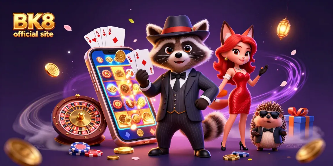 Experience the BK8 official site with a winning royal flush while enjoying slots and casino games!