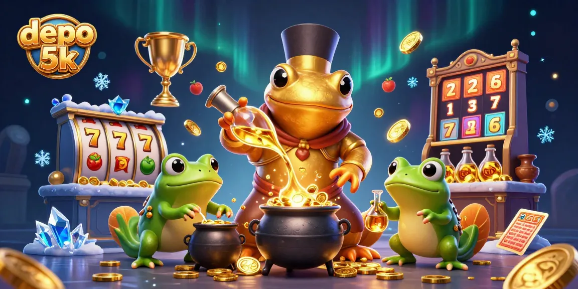 Raih kemenangan besar dengan depo 5k yang memungkinkan pengalaman bermain slot online yang menguntungkan.