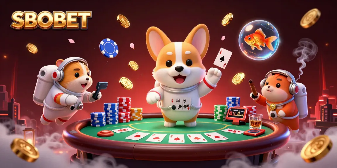 SBOBET เรียนรู้เกี่ยวกับคาสิโนอวกาศกับการ์ตูนที่น่าตื่นเต้นในภาพ 3D